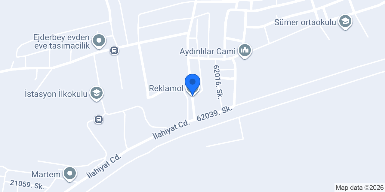Reklamol konumu