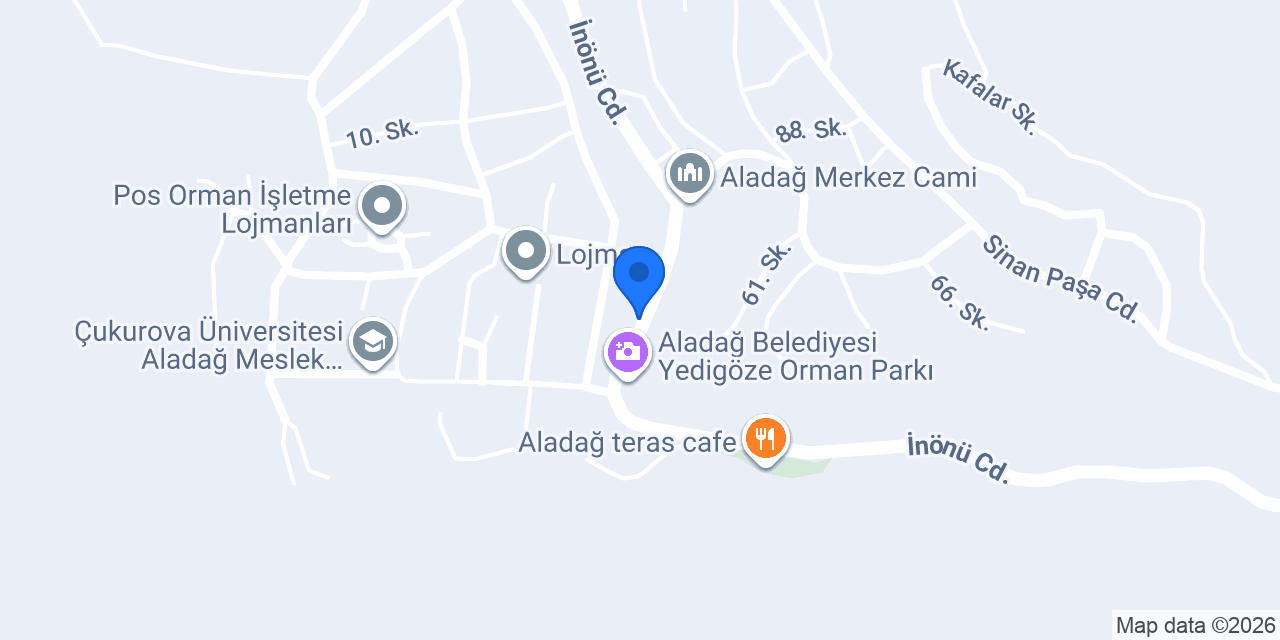Aladağ Belediyesi konumu