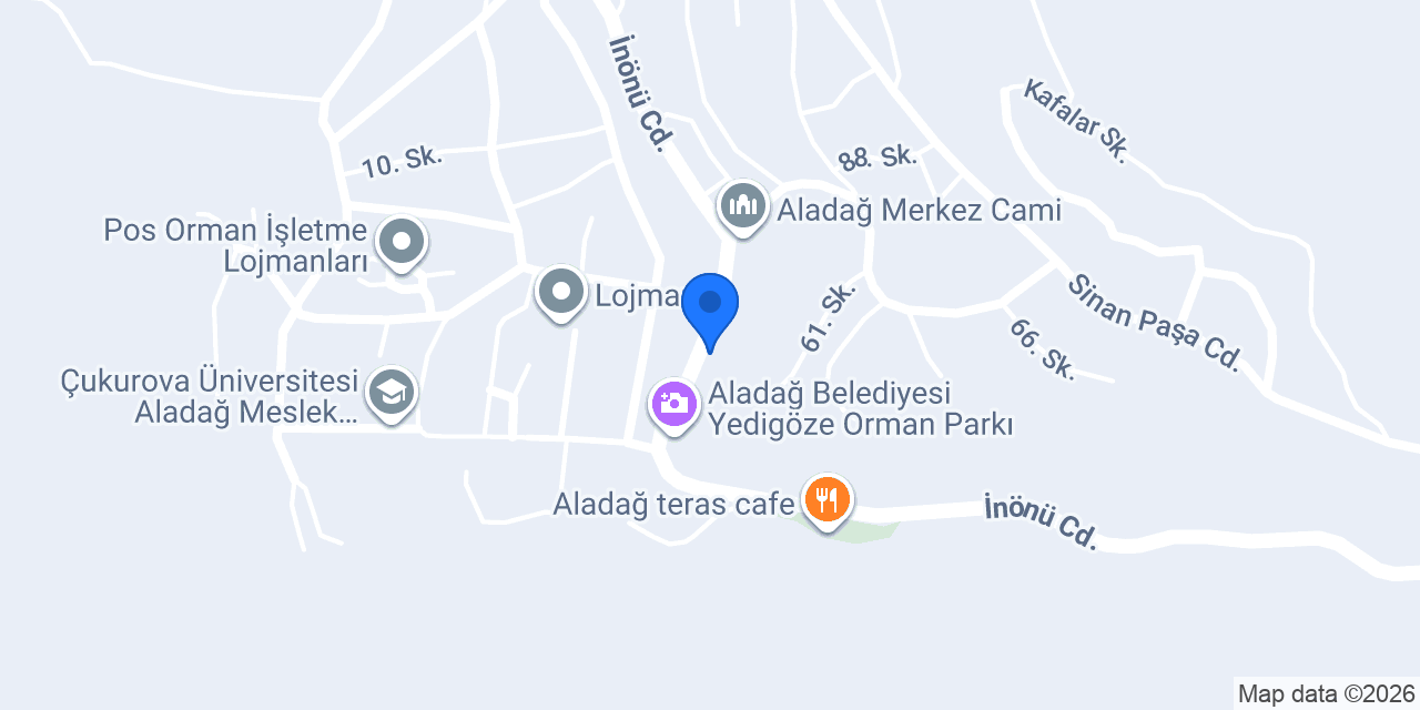 Aladağ Nazlı Ocakbaşı konumu