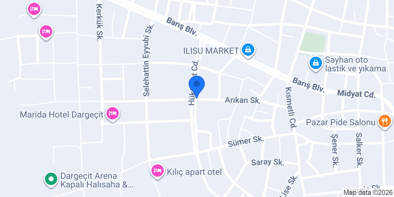 Dargeçit Royal Burger konumu