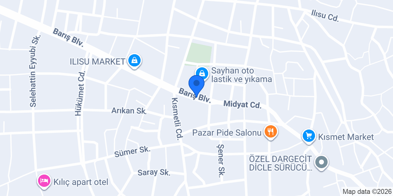 Hicret cam Dargeçit camcı konumu