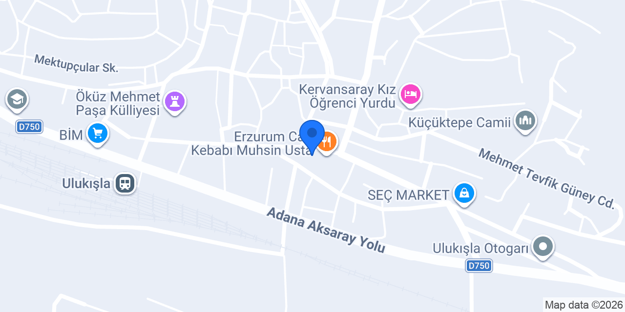 Bolkepçe Lokantası konumu