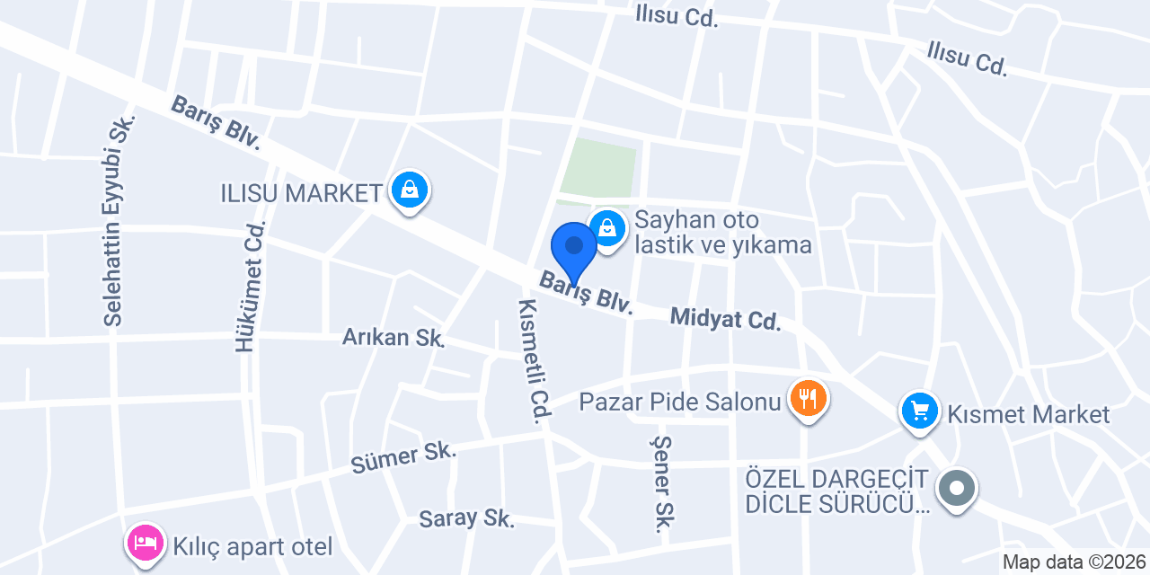DARGEÇİT TAKSİ 7.24 konumu