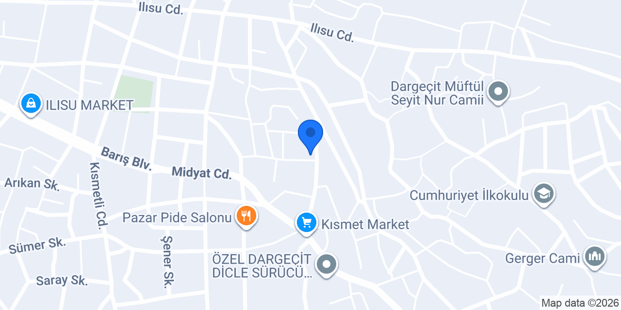 Ilısu Yem konumu