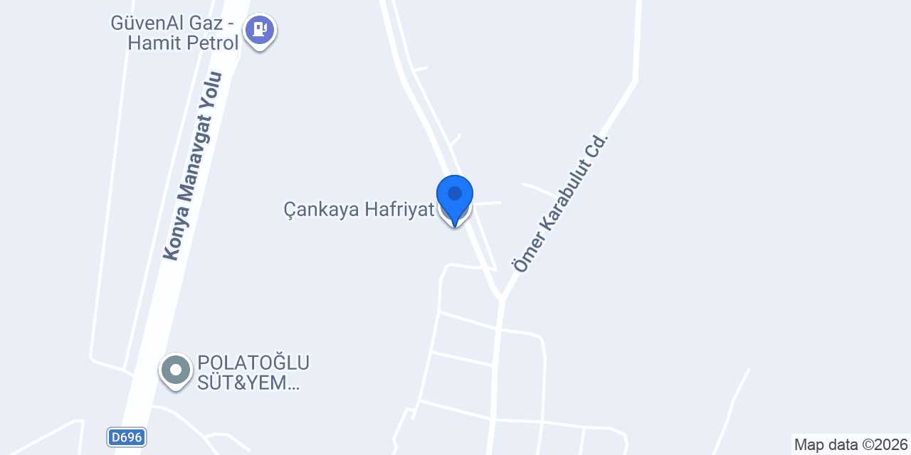 Çankaya Hafriyat konumu