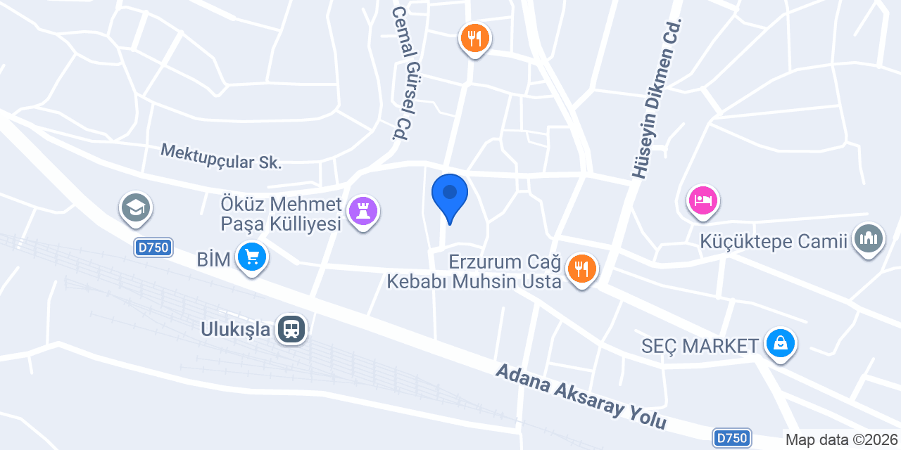 Aladağ Doğal Dondurma konumu