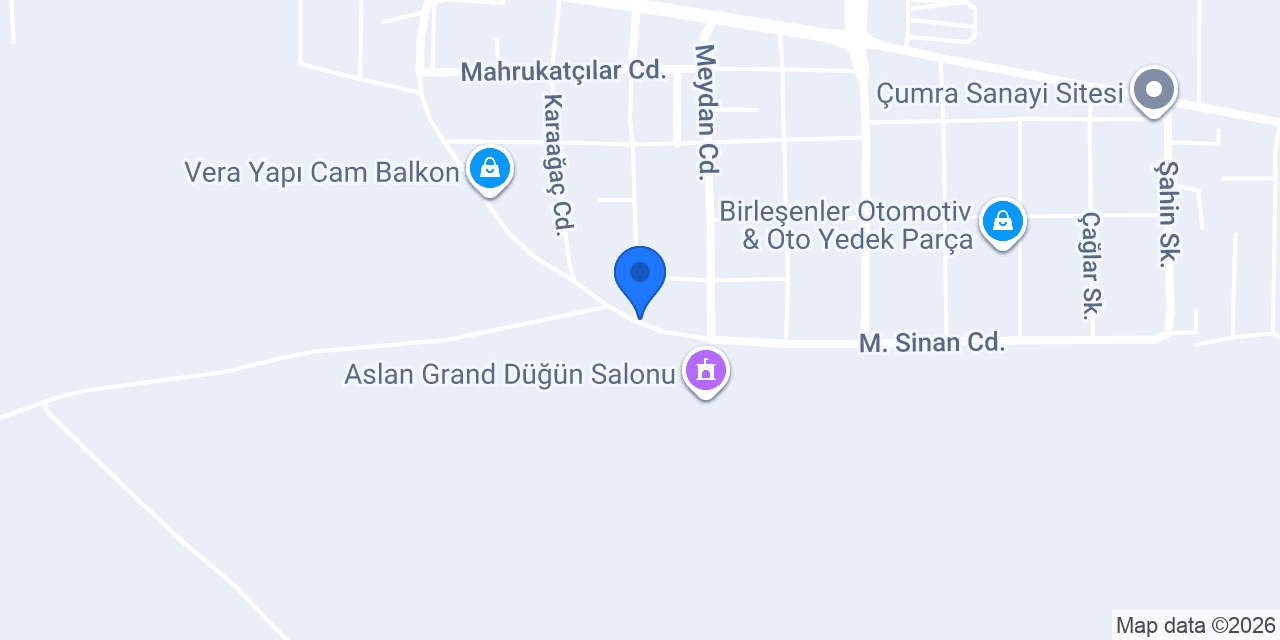 Çetiner Kaynak & Torna konumu