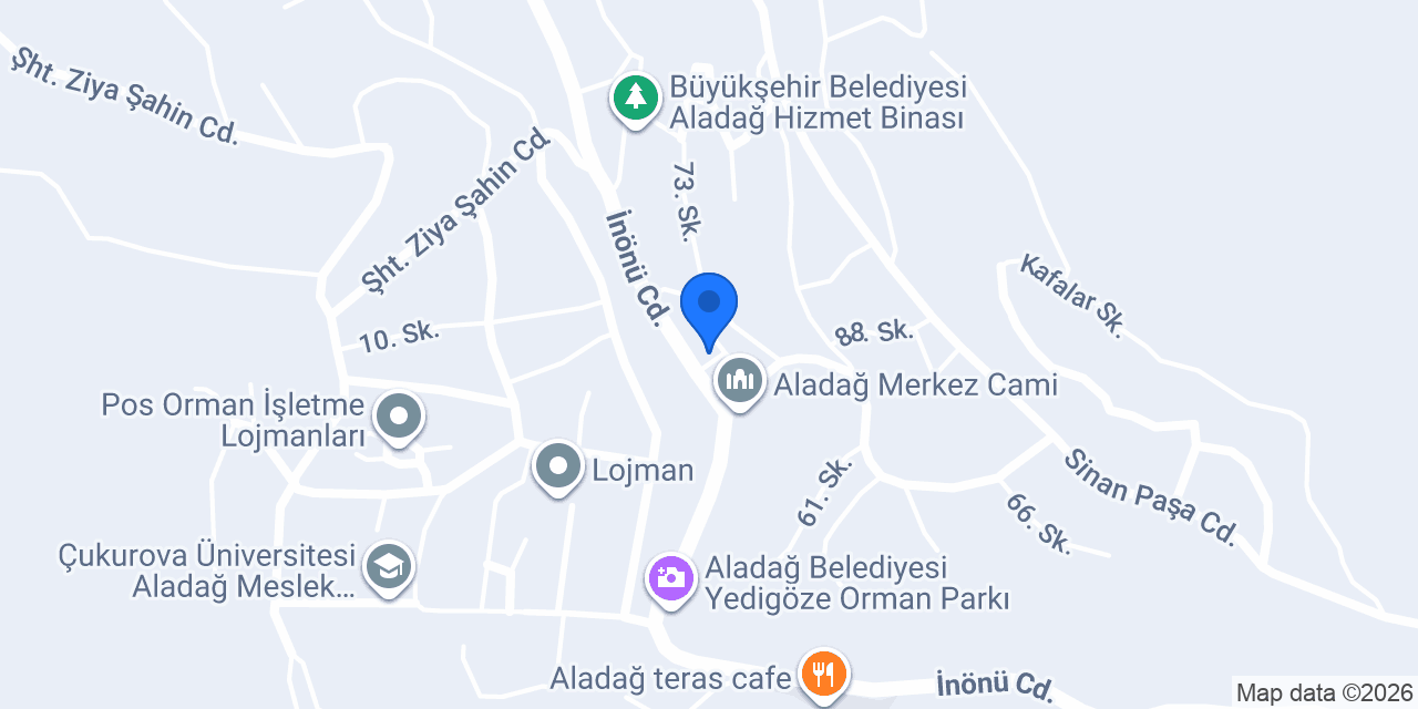 Aladağ Eczanesi konumu