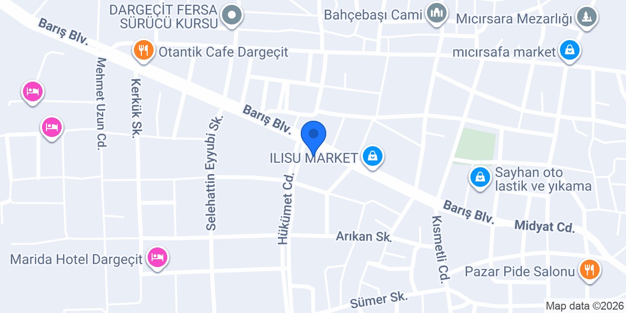 Dargeçit Victoria güzellik salonu konumu