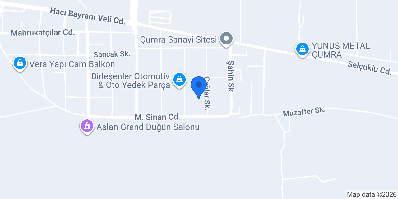Kaportacı Şakir konumu
