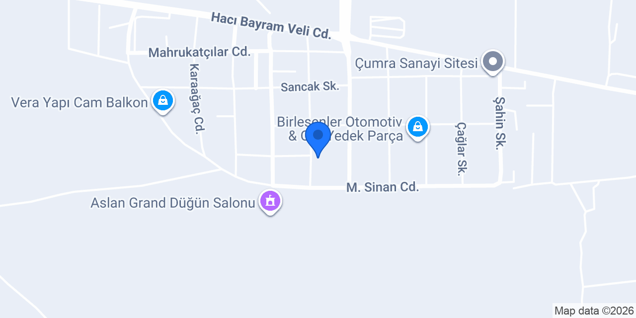 Şahinler mobilya konumu