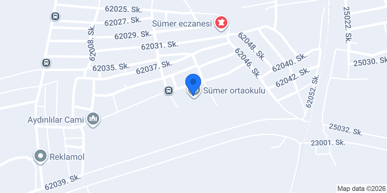 Sümer ortaokulu konumu