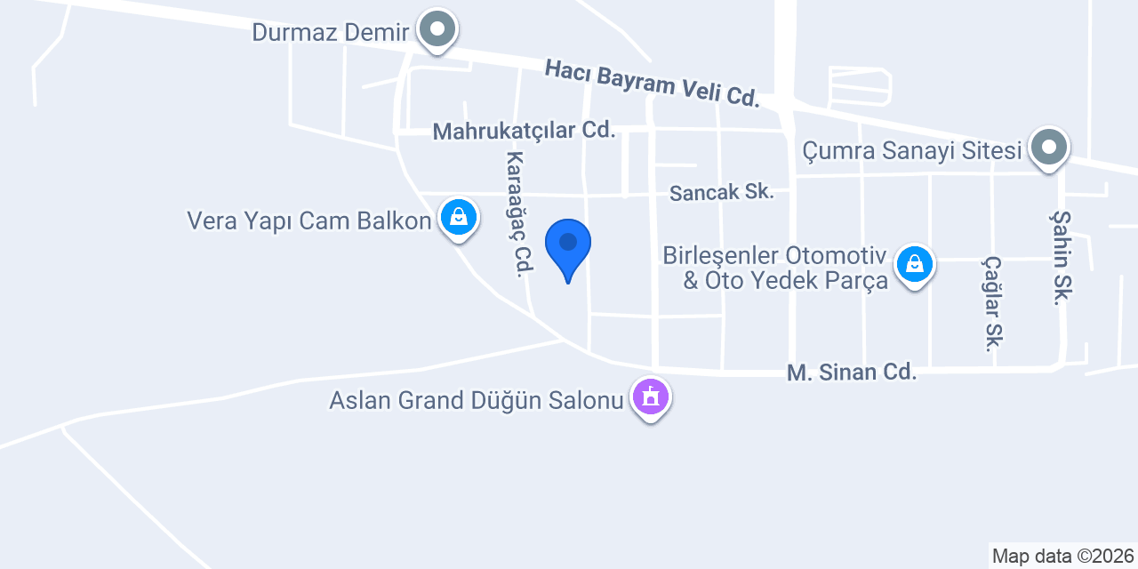 Evser Mobilya konumu