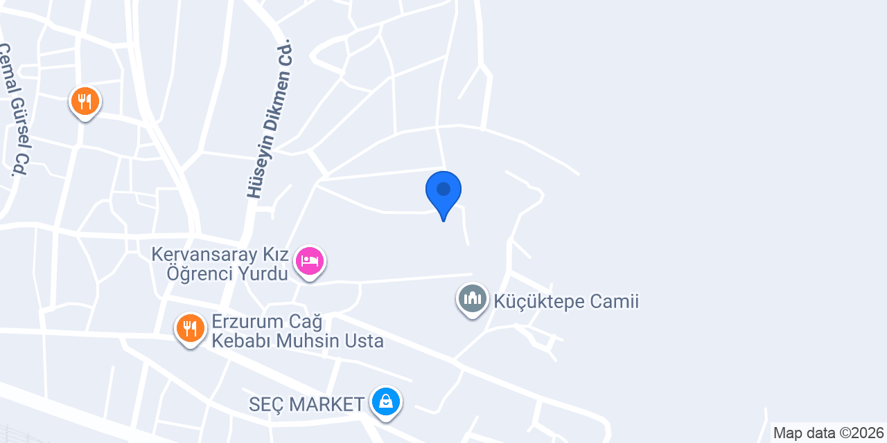 Dekor mermer konumu