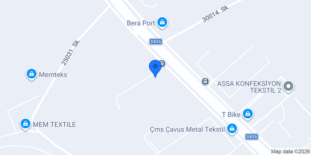 Yonca Lines Ev Gereçleri ve Tekstil San.Tic.Ltd.Şti. konumu