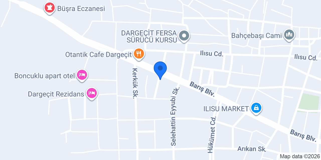 ÖZEL DARGEÇİT SÜRÜCÜ KURSU konumu