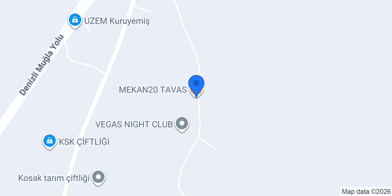 MEKAN20 TAVAS konumu