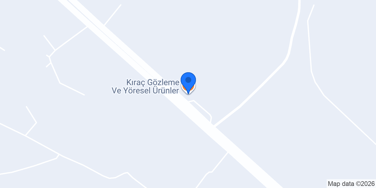 Kıraç Gözleme Ve Yöresel Ürünler konumu