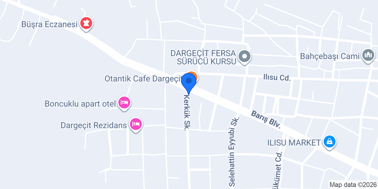 Komagene Etsiz Çiğ Köfte konumu