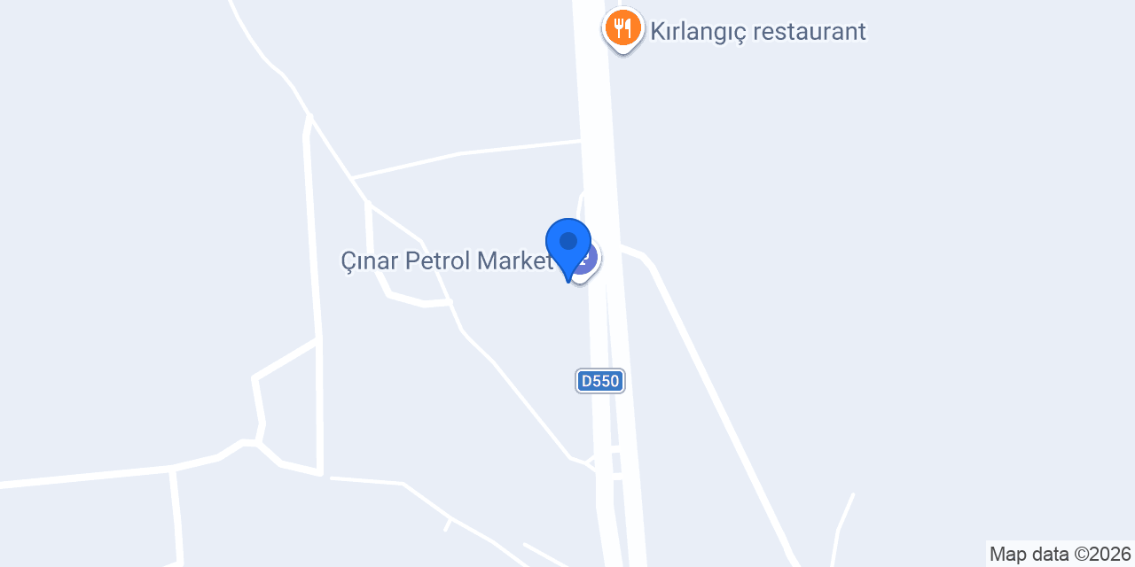 Çınar Petrol Market konumu