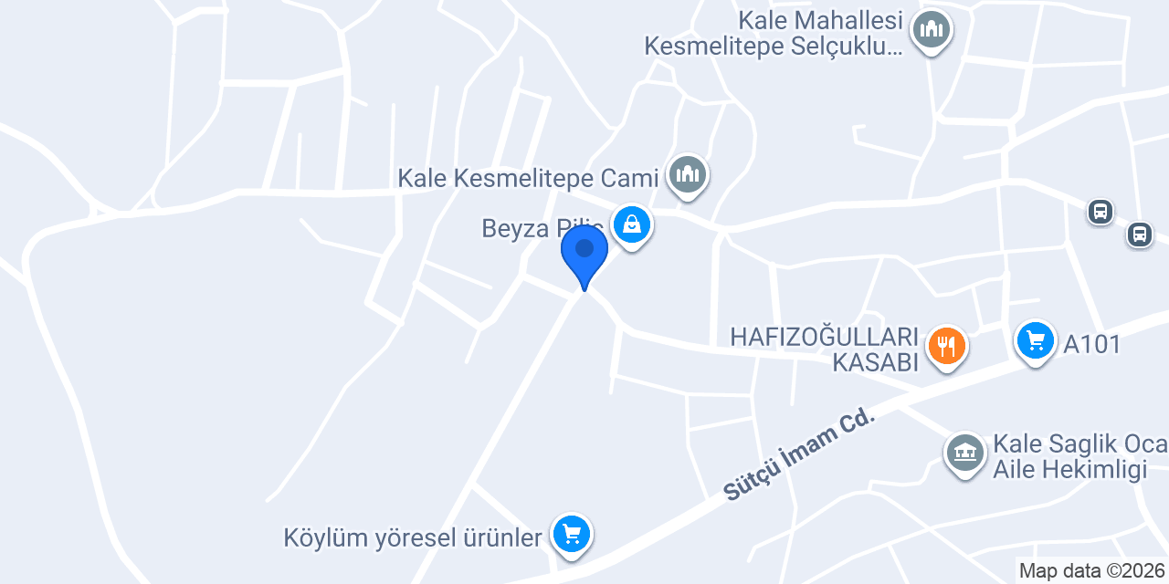 Gül sokak konumu