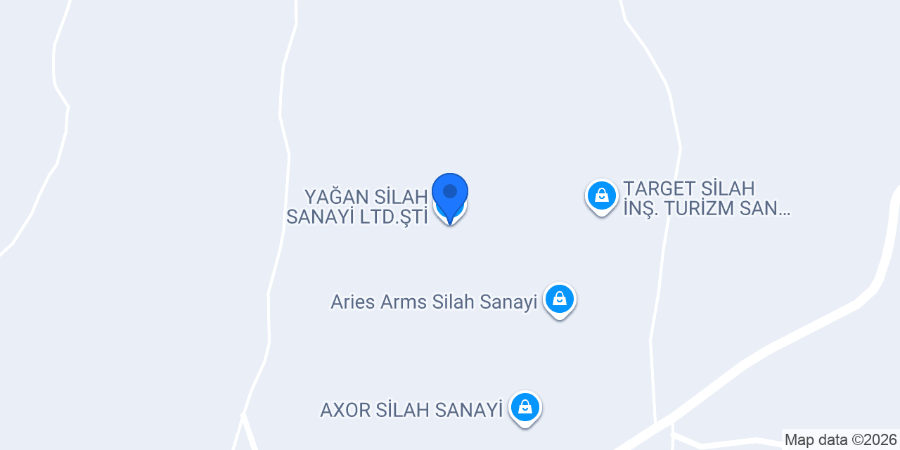 YAĞAN SİLAH SANAYİ LTD.ŞTİ. konumu