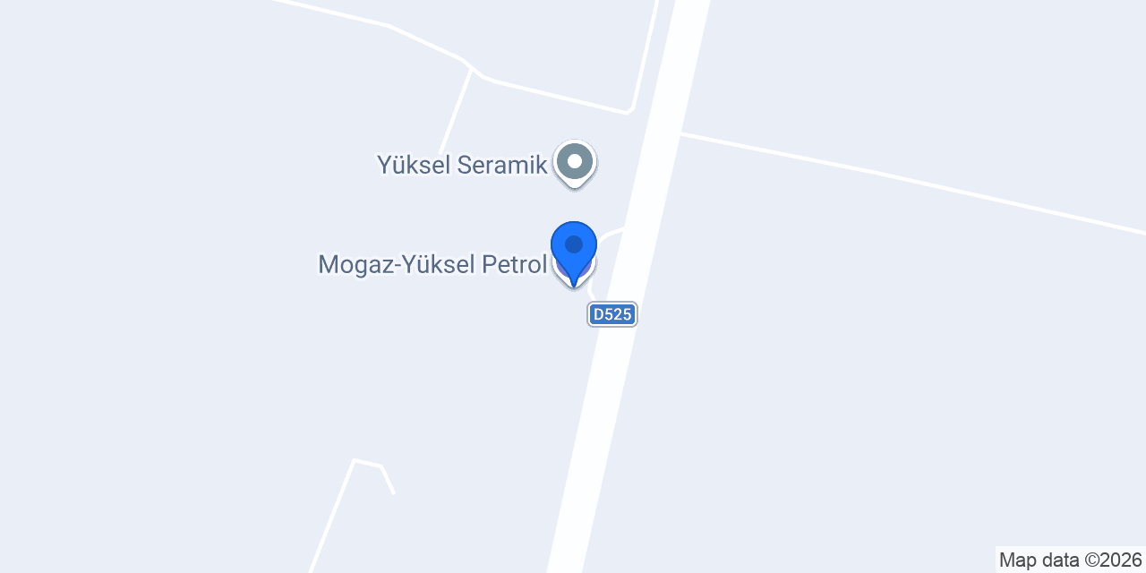 Mogaz-yüksel Petrol konumu