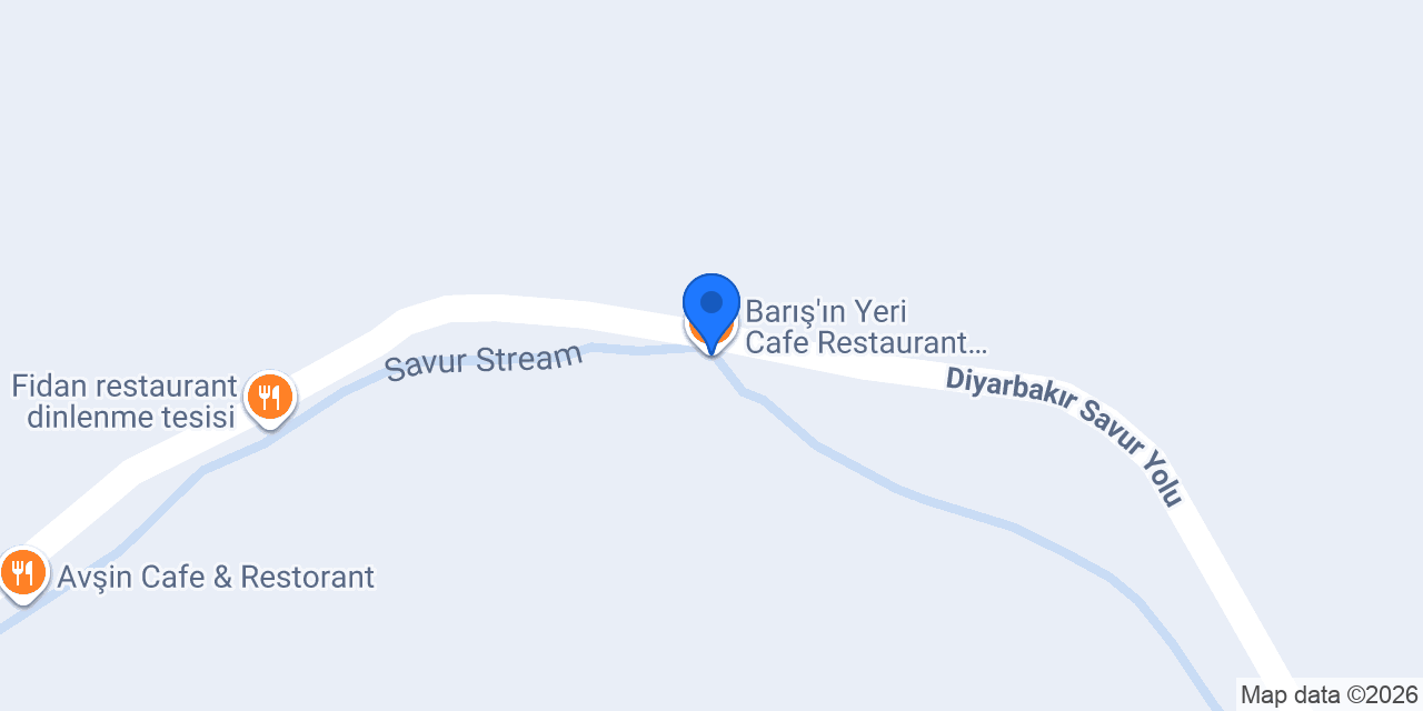 Barış’ın Yeri Cafe Restaurant Dinlenme Tesisi konumu
