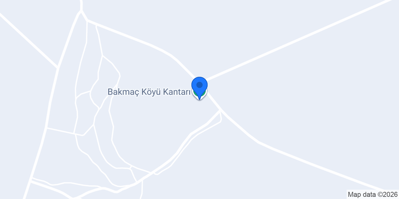 Bakmaç Köyü Kantarı konumu