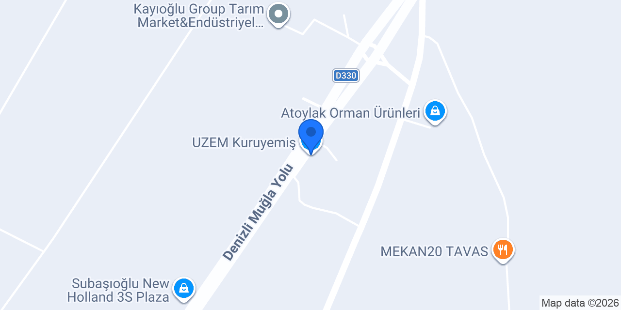 UZEM Kuruyemiş konumu