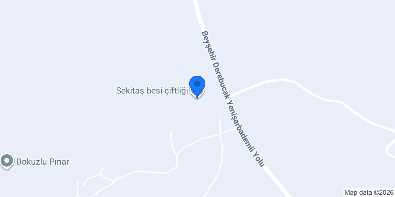 Sekitaş besi çiftliği konumu