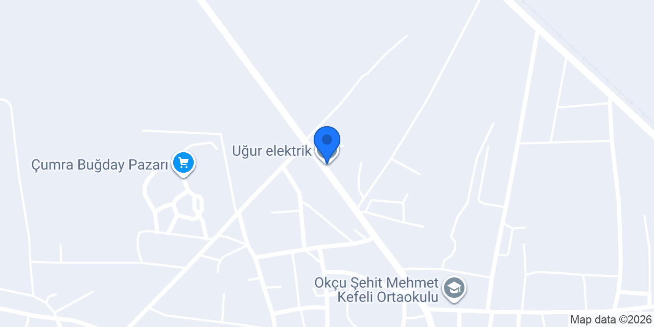 Uğur elektrik konumu