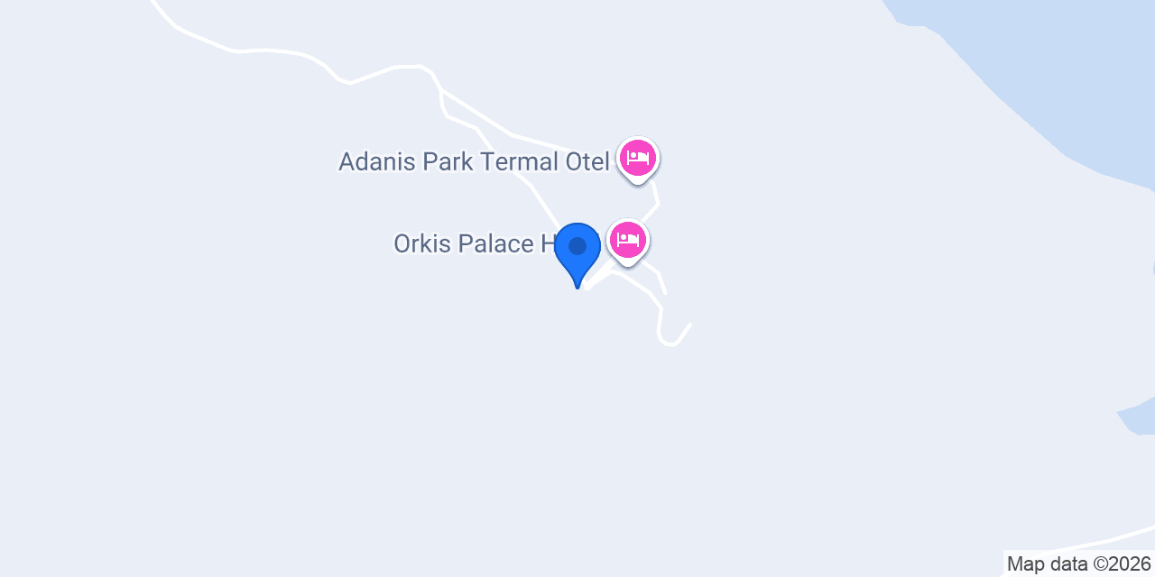 Döngele Termal Oteller konumu