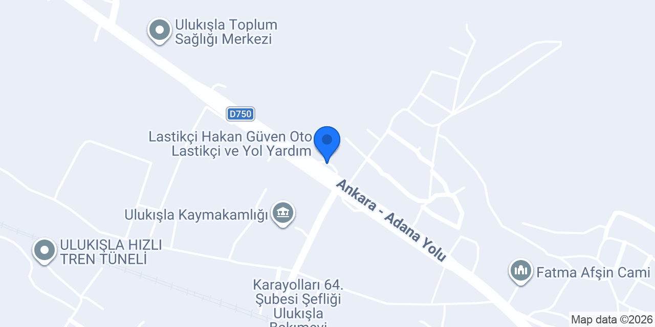 GÜVEN OTO LASTİK konumu