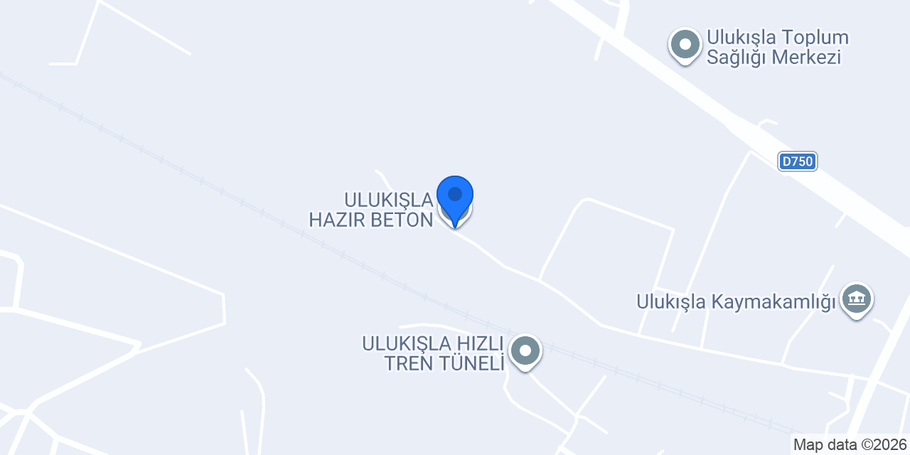 ULUKIŞLA HAZIR BETON konumu