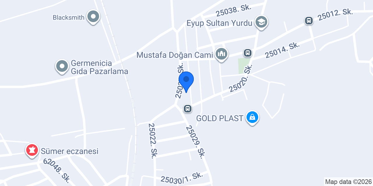 Kahramanmaraş Demir Doğrama konumu