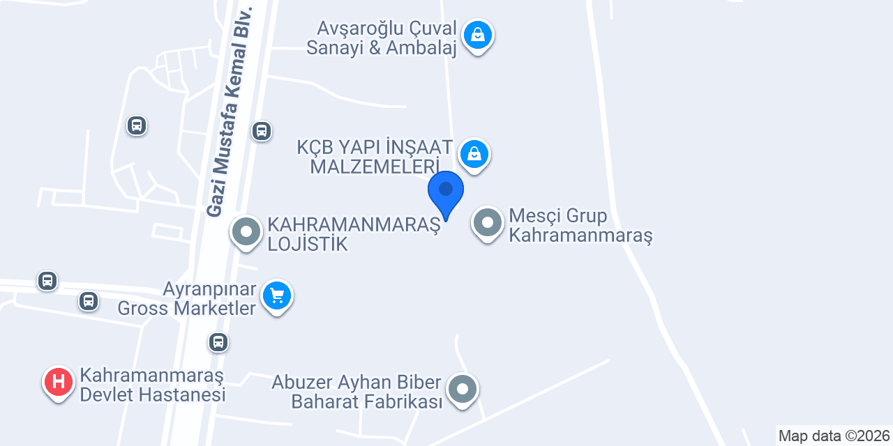TGG Nano Kimya konumu