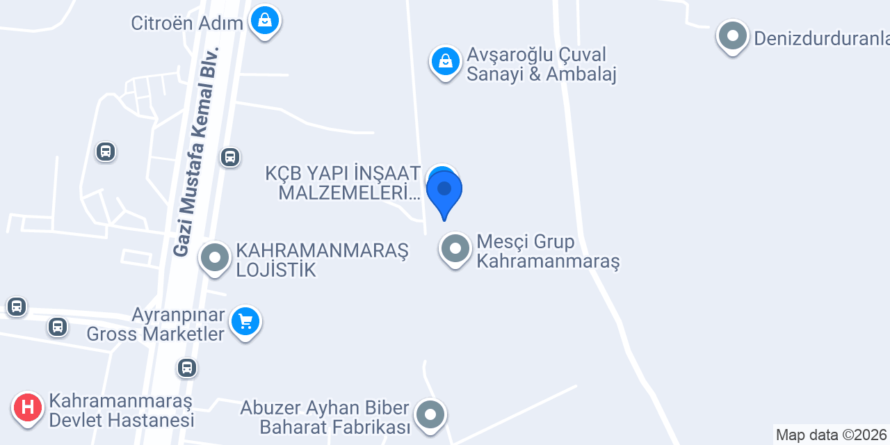 Abka Kimya Plastik A.Ş konumu