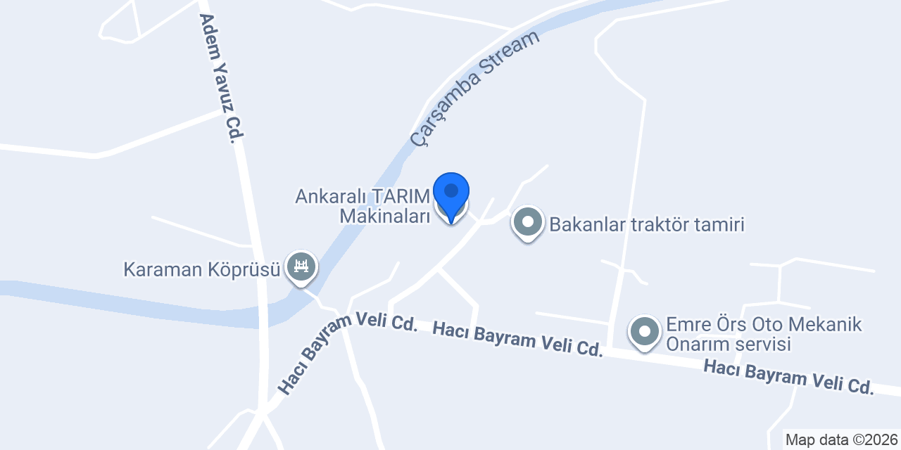 Ankaralı TARIM Makinaları konumu