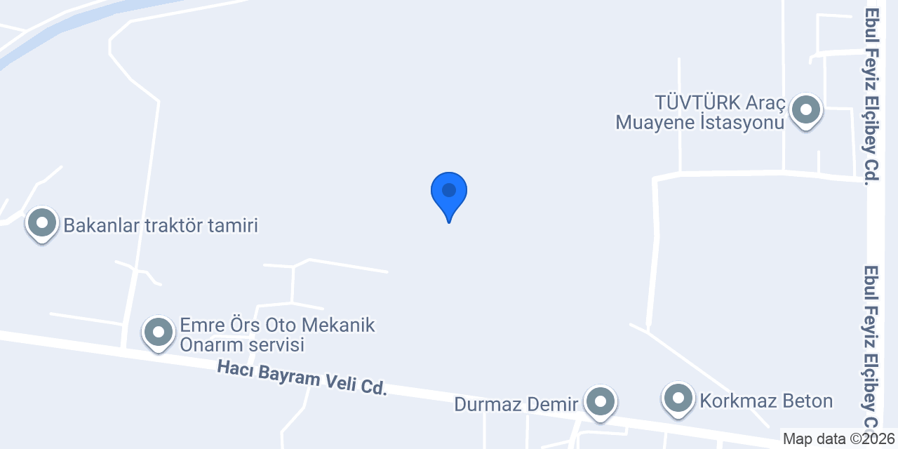 Özuğur oto boya konumu
