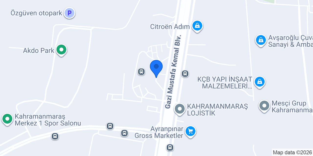 Süha Turizm konumu