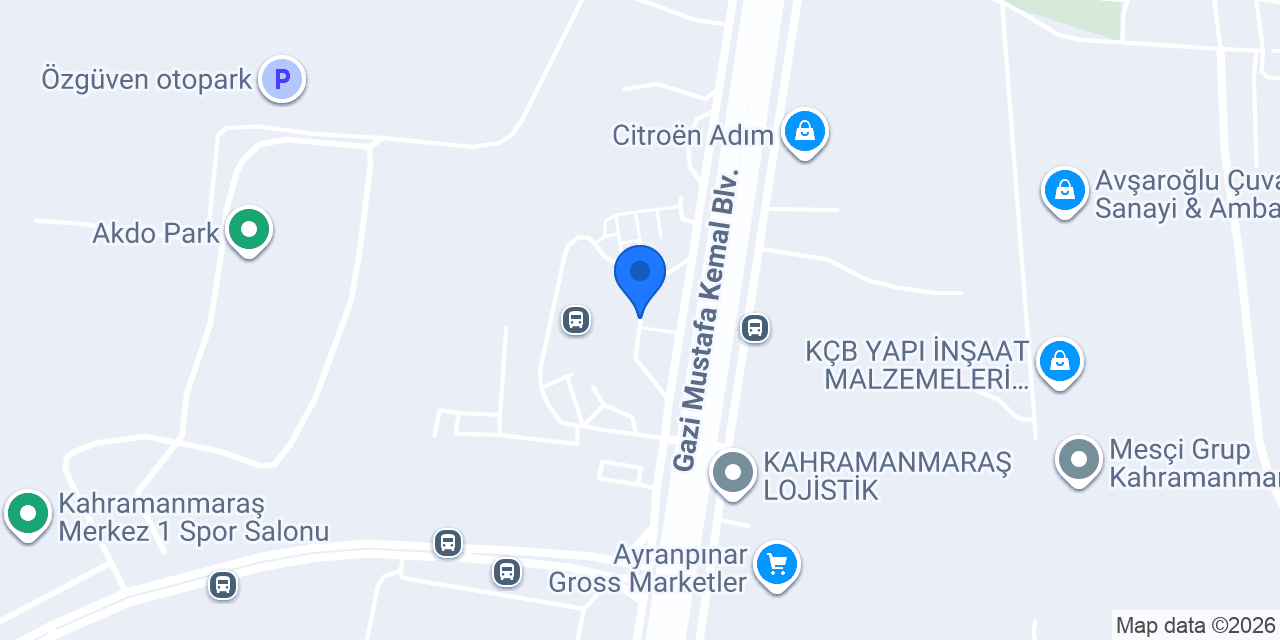 KAHRAMANMARAŞ ANKA Turizm konumu
