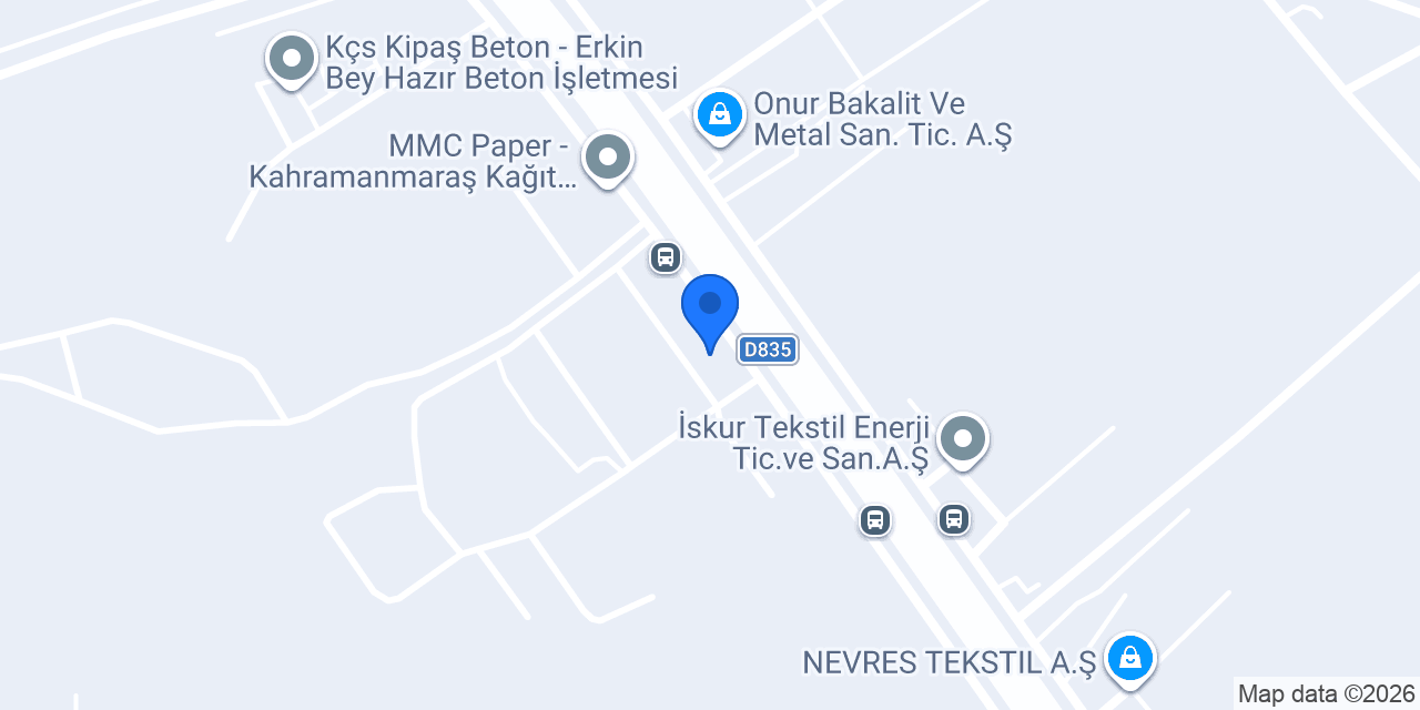 Tepsi Market Tek Kullanımlık Tepsi konumu