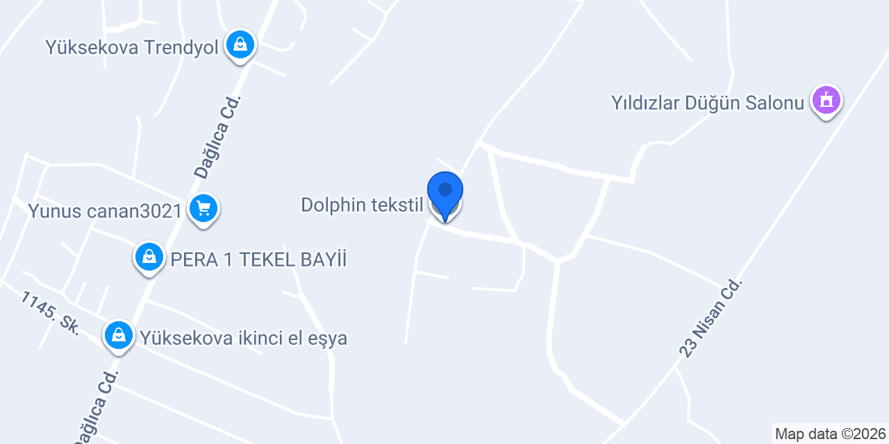 Dolphin tekstil konumu