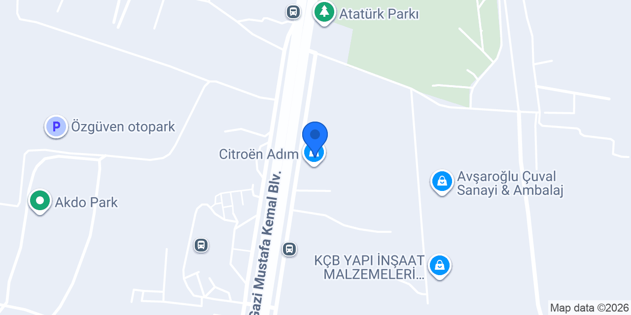 Opel Adım Kahramanmaraş konumu