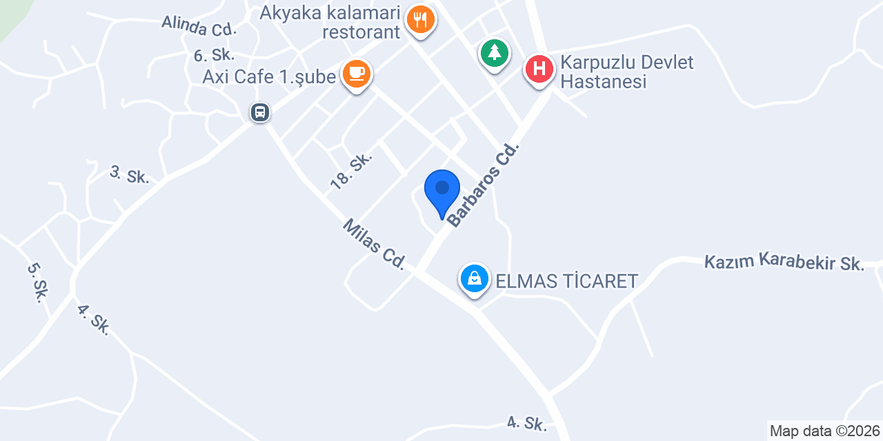 Demircioğlu Tarım Makinaları konumu