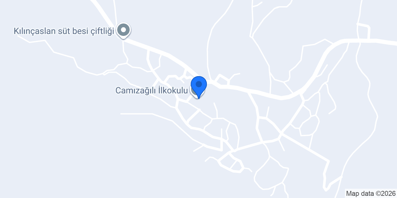 Camızağılı İlkokulu konumu