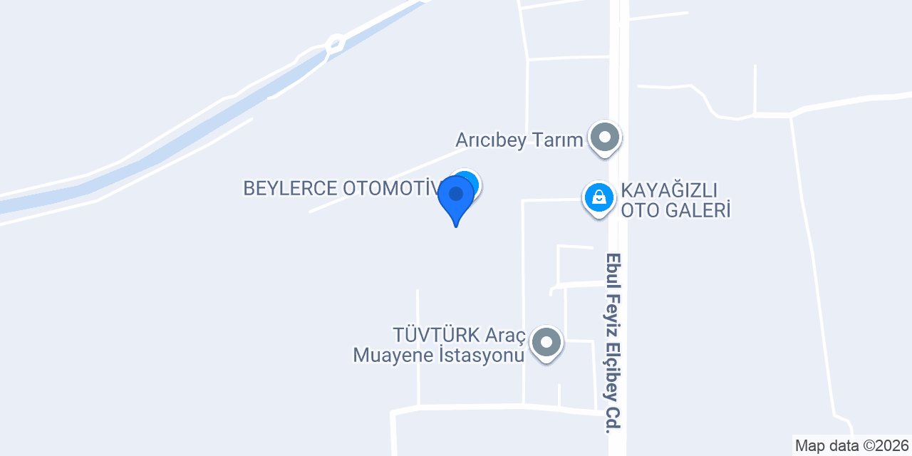 ÖZBEYLER AUTO konumu