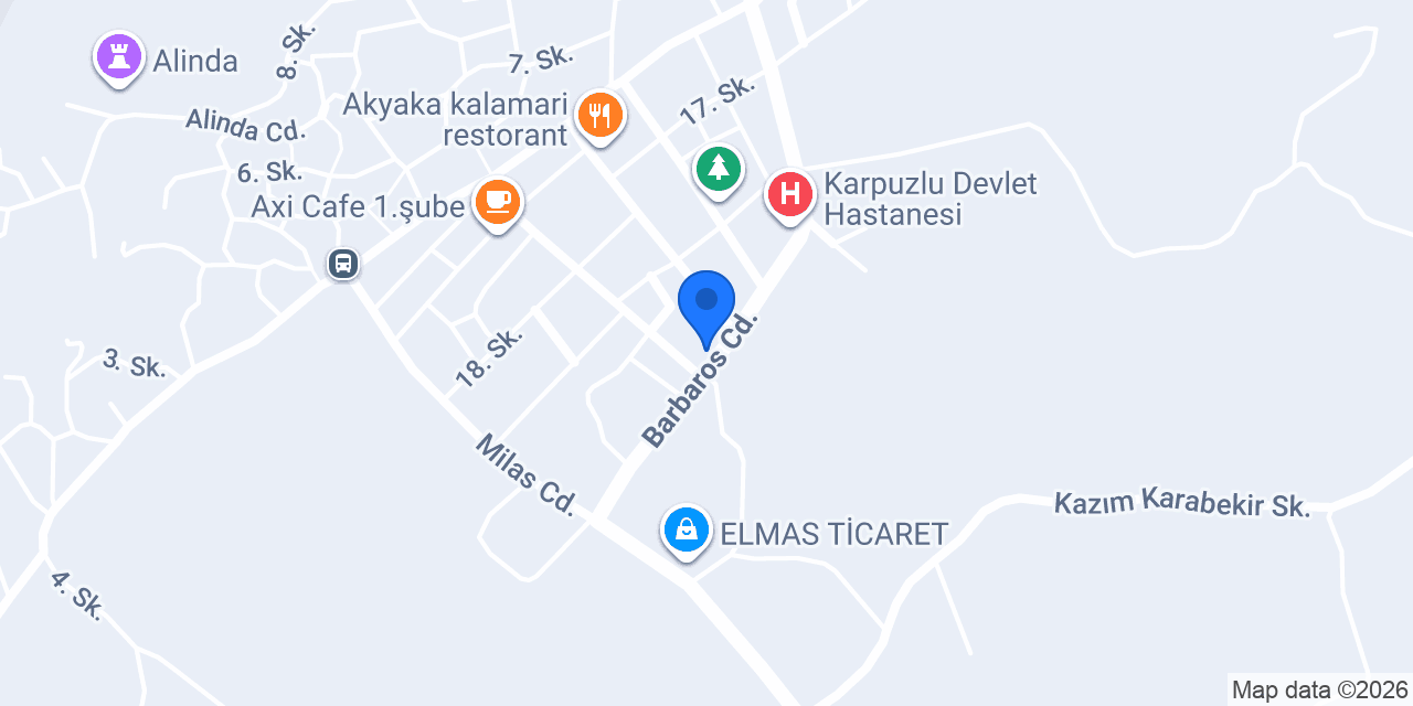 Oto Lastik konumu