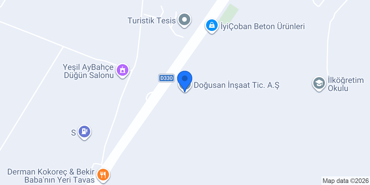 Doğusan İnşaat Tic. A.Ş konumu